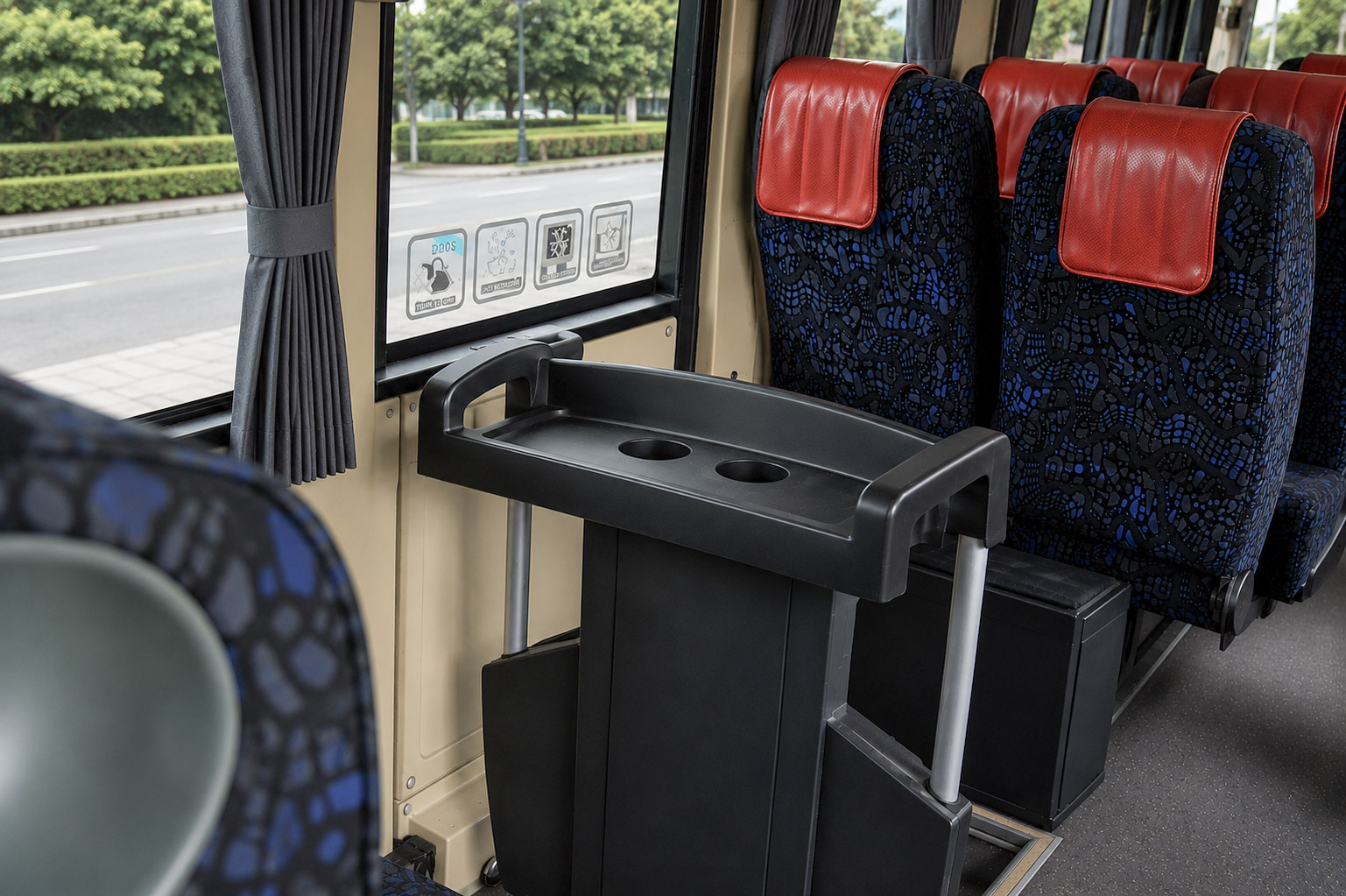 Interior Medium Bus 9